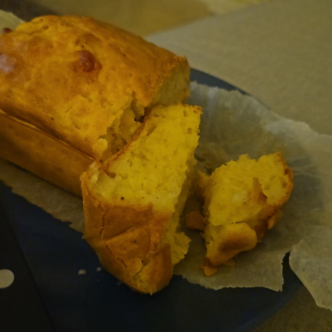 Base salé de Cake moelleux