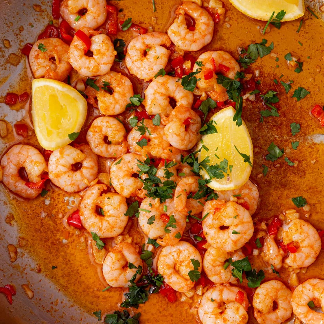 The Best Garlic Prawns (Spanish Chilli and Garlic Prawns)
