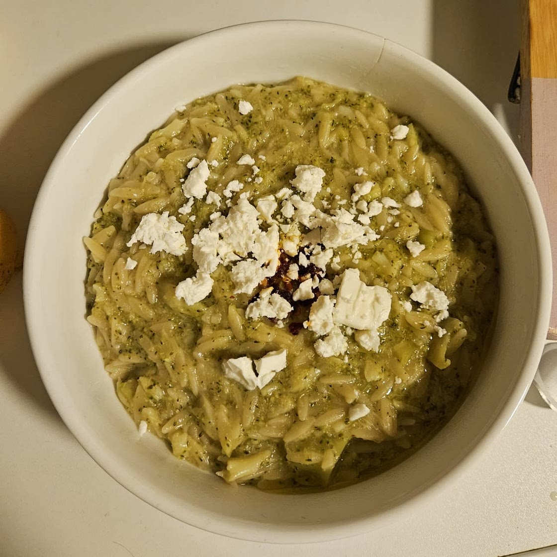 Broccoli Feta Soup