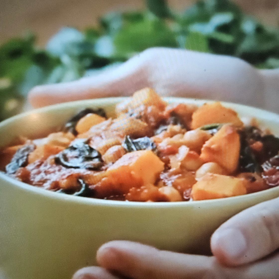 Chickpea Sweet Potato Stew (GF)