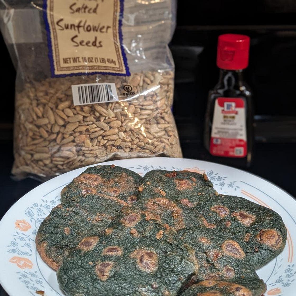 Mint Chocolate Chip Date Cookies