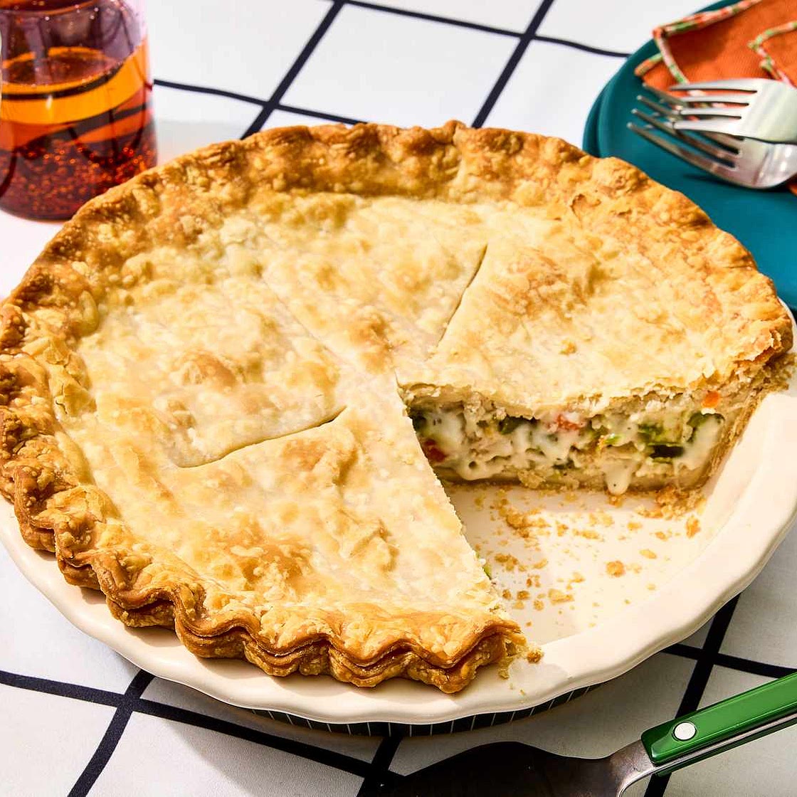 Dad's Leftover Turkey Pot Pie