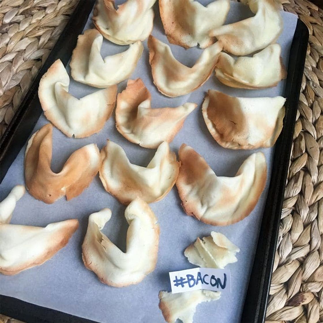 Biscuits de fortune (ou biscuits chinois)