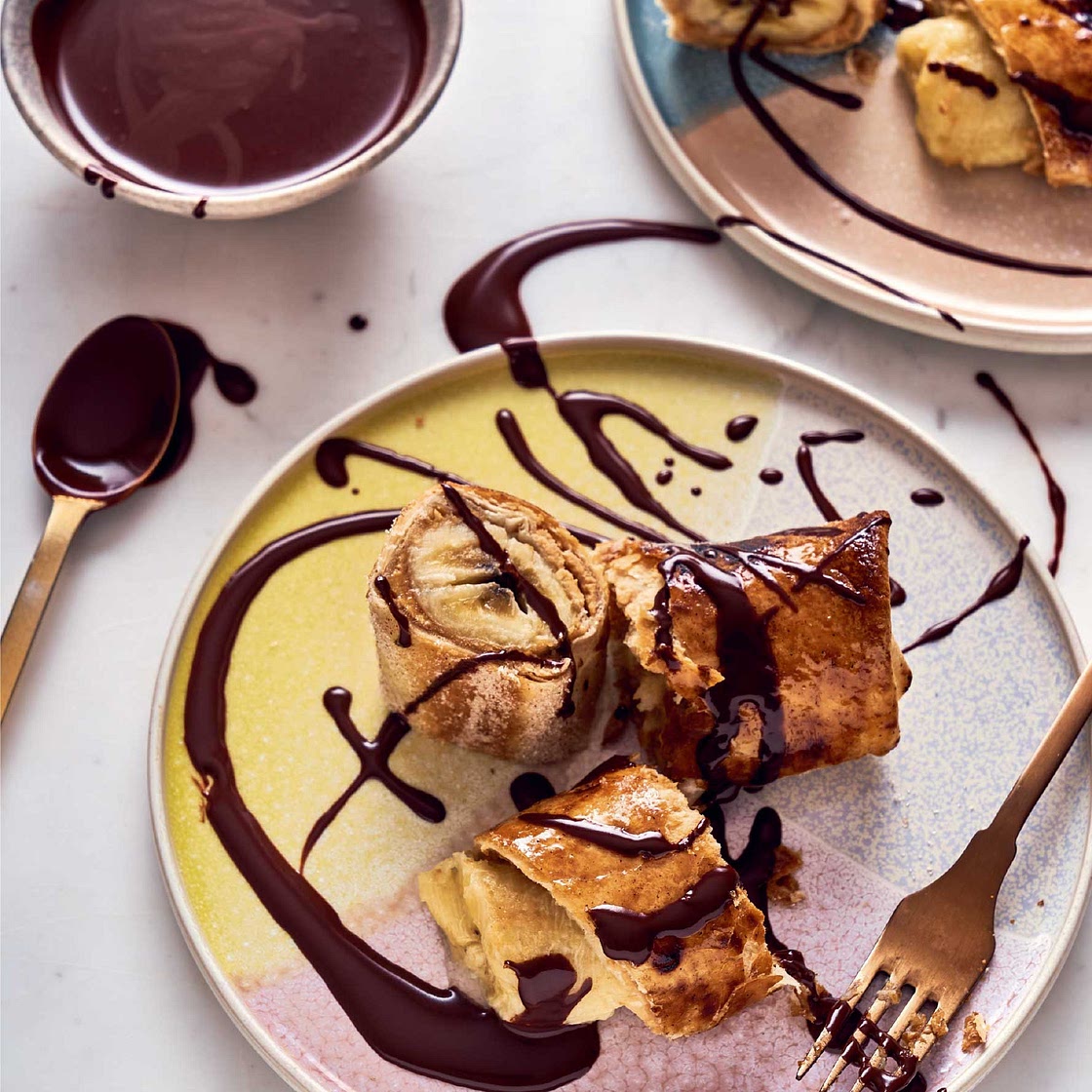 Banana & Peanut Butter wraps