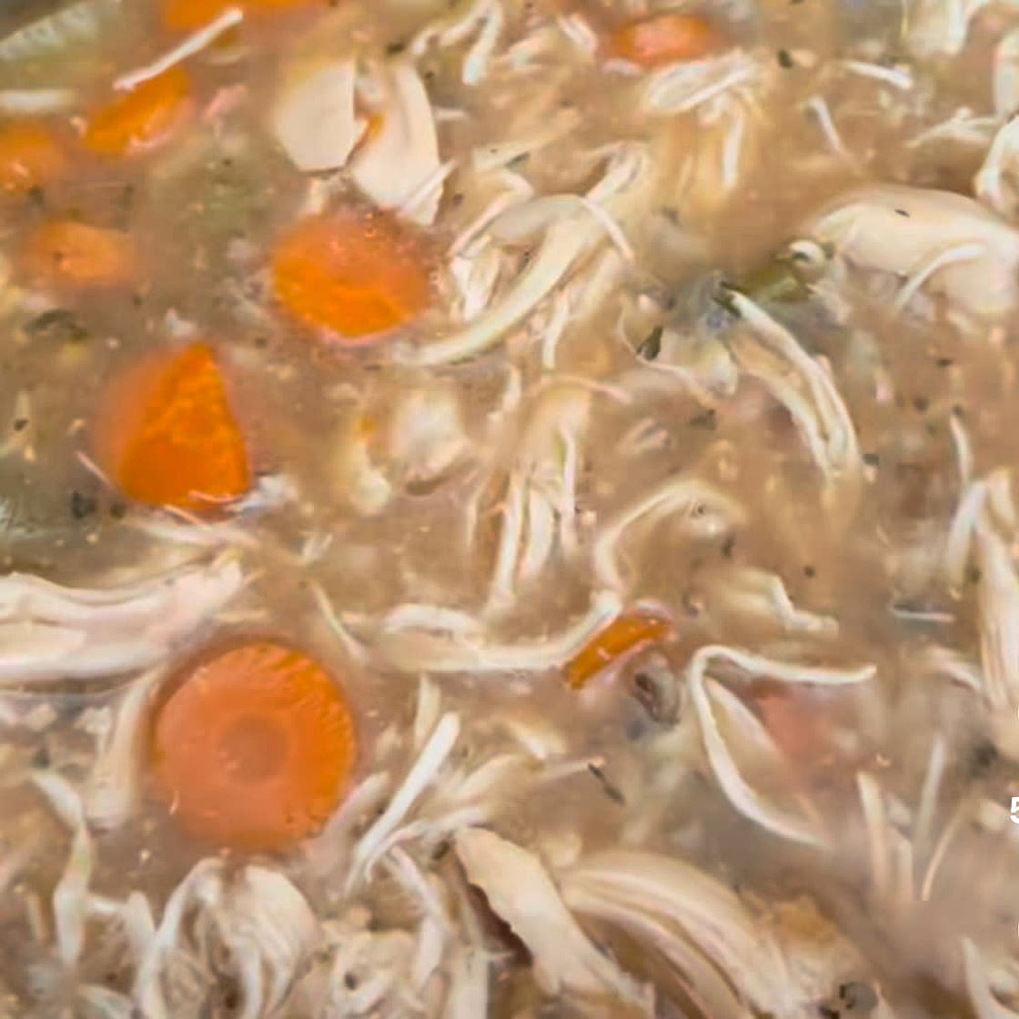 Chicken Wild Rice Soup (crockpot)