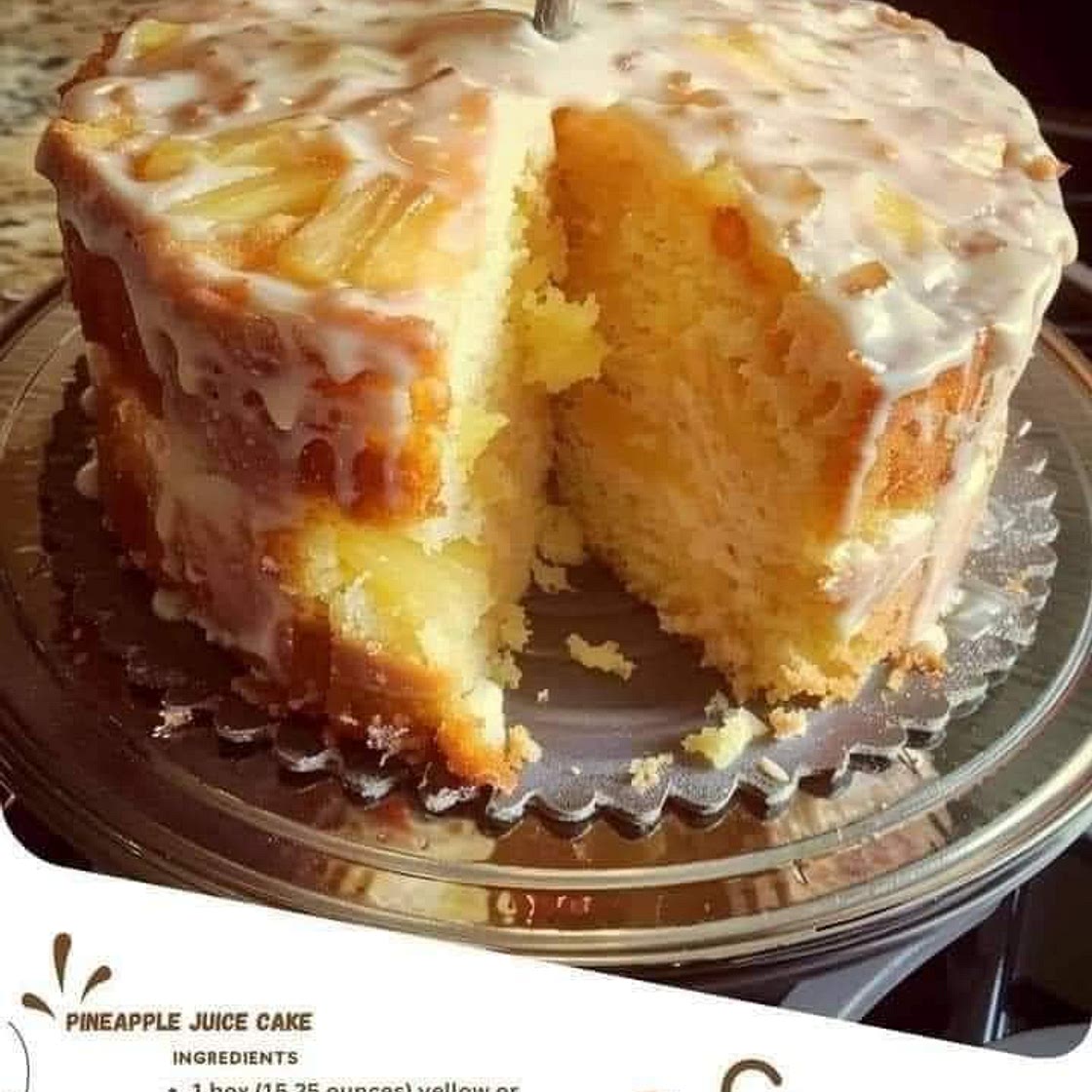 Pineapple Juice Cake