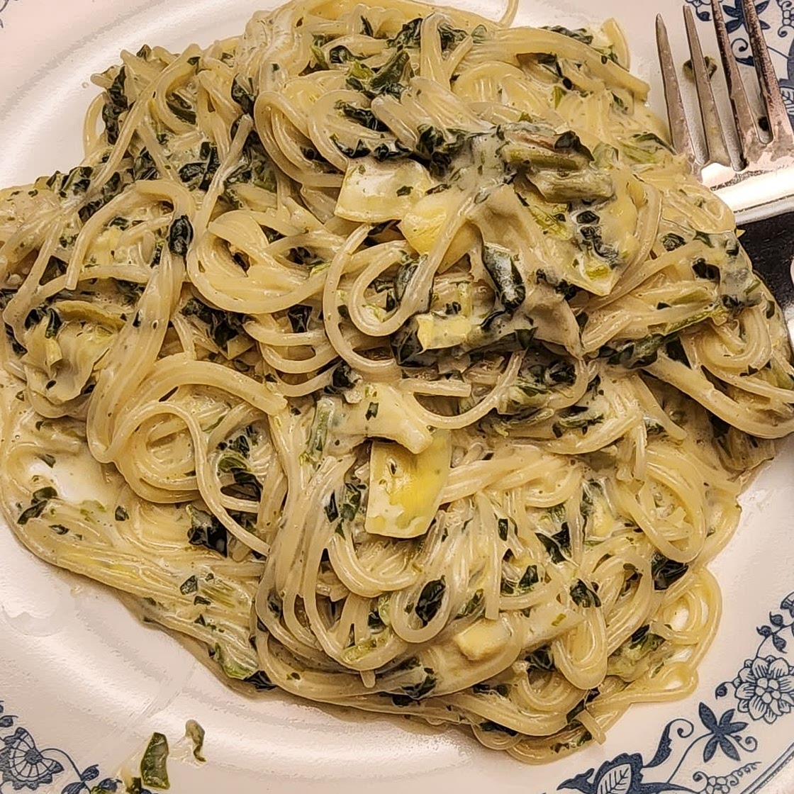 Spinach and Artichoke Pasta Recipe