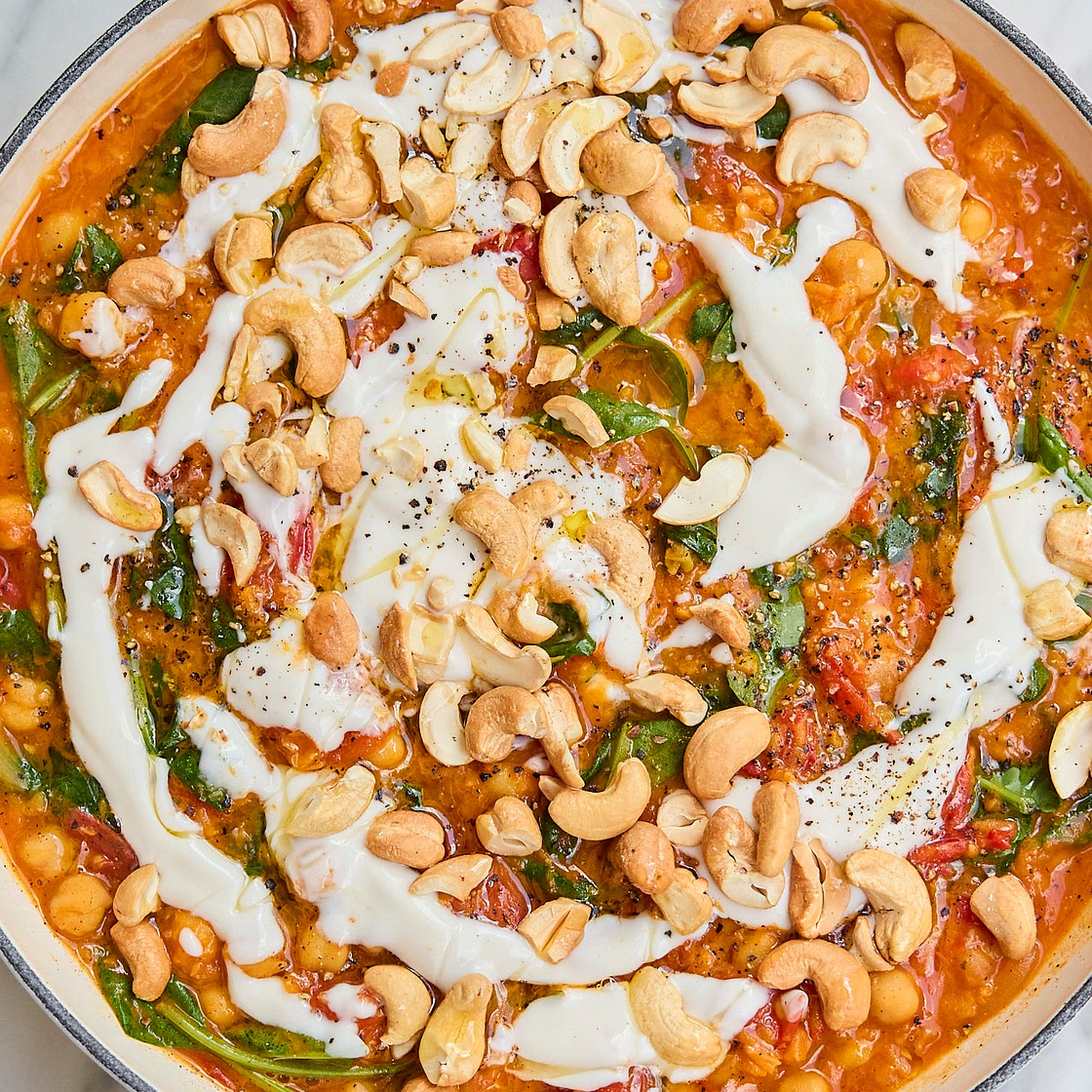 Comforting Chickpea & Saffron Stew