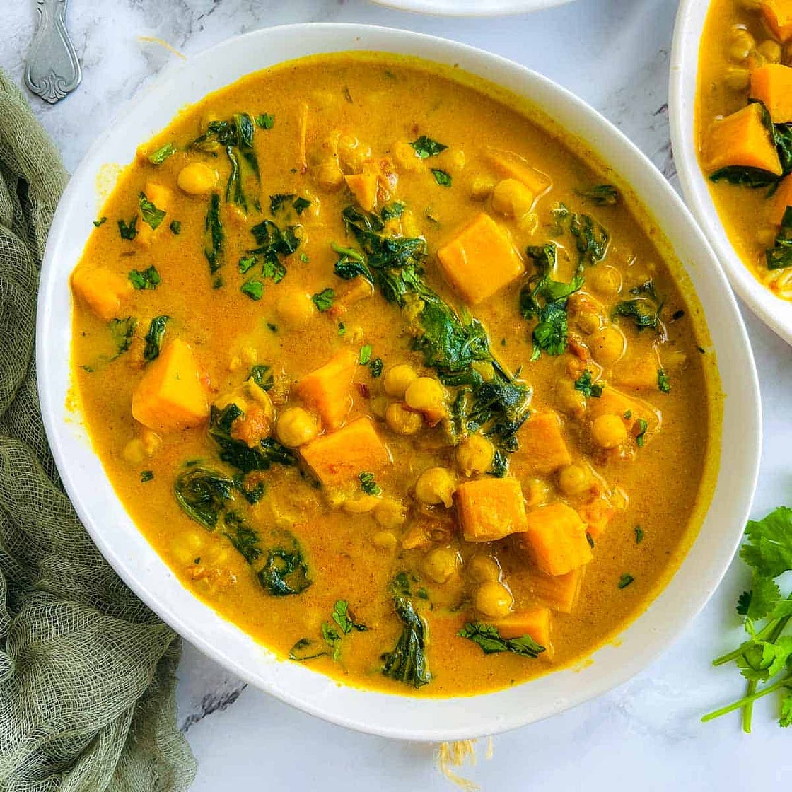 Sweet Potato and Chickpea Curry