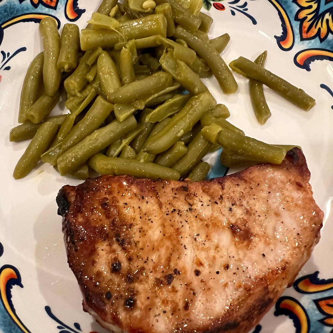 Garlic and Soy Grilled Pork Chops