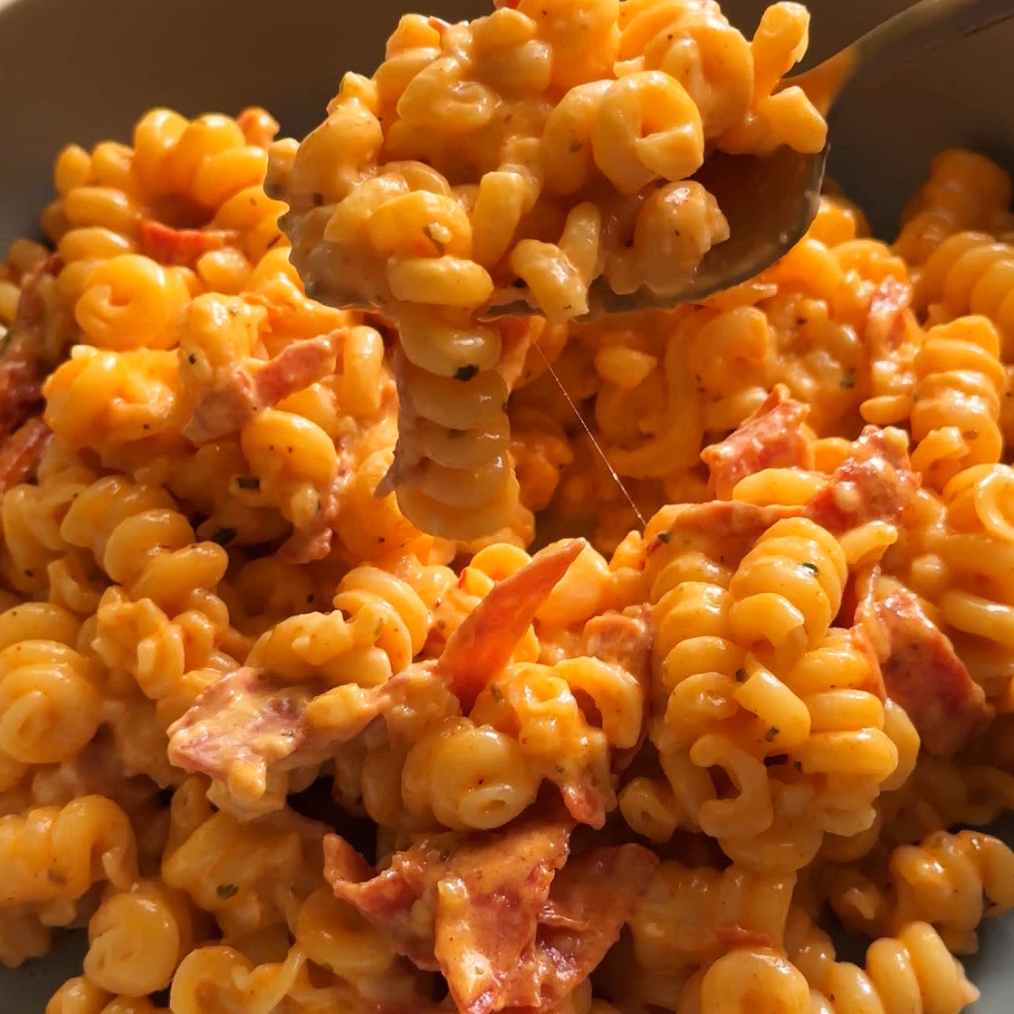 Hot Pepperoni Pasta