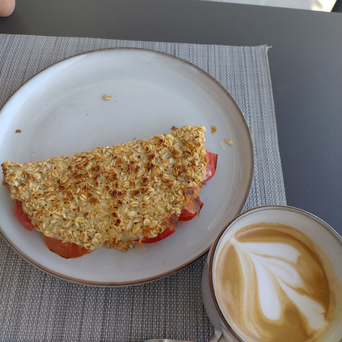 Oat Stuffed Pancake