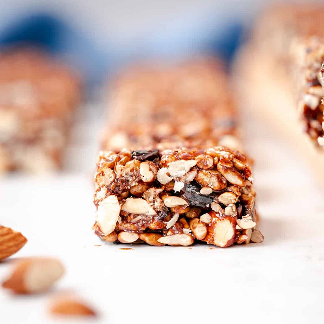 Almond Cherry Pepita Bars Recipe