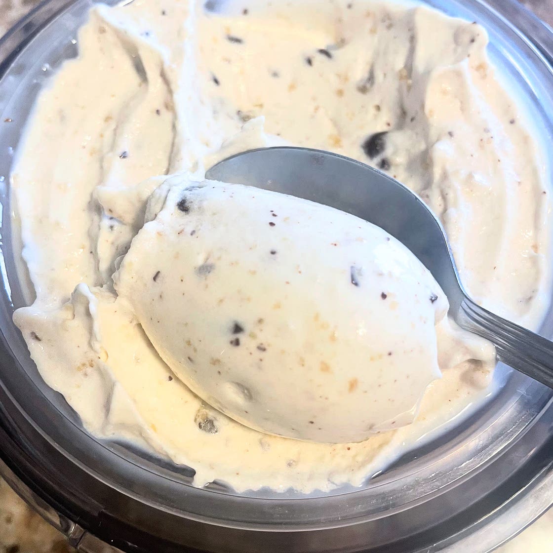 Milk and Cookies Ice cream Creami 