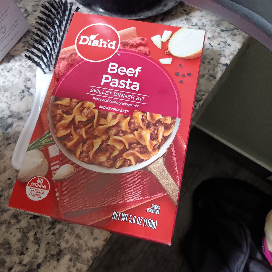Beef pasta a la king