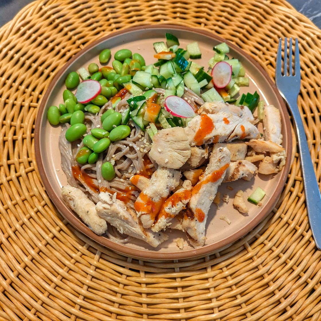 15 Minute Meal Prep: Sesame Noodle Bowls