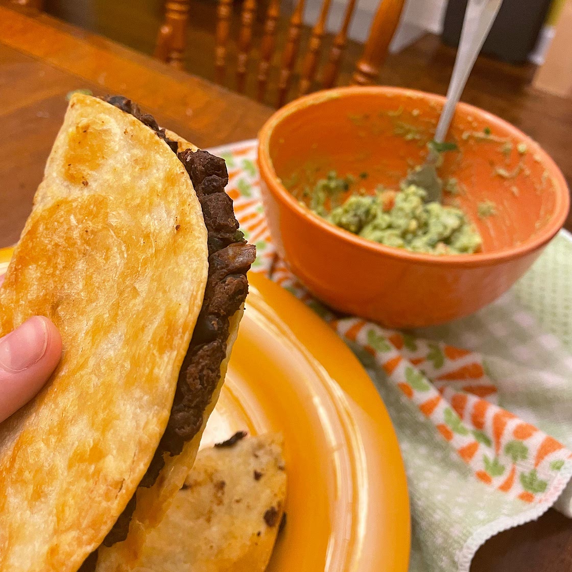 Crispy Black Bean Tacos