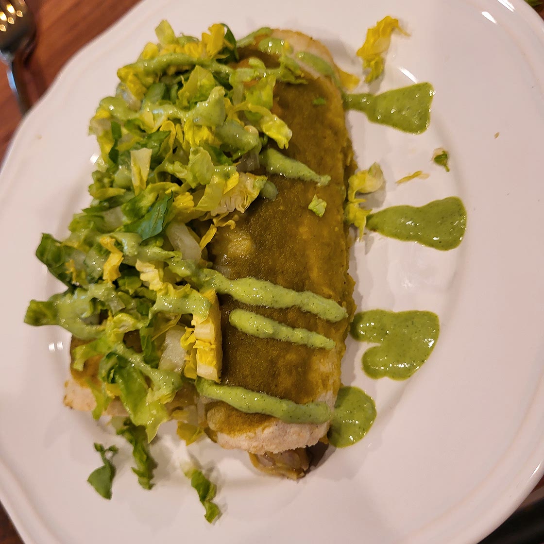Chicken Enchiladas (Green Sauce)
