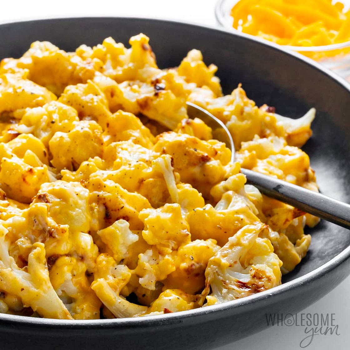 Cauliflower Mac and Cheese (6 Ingredients)