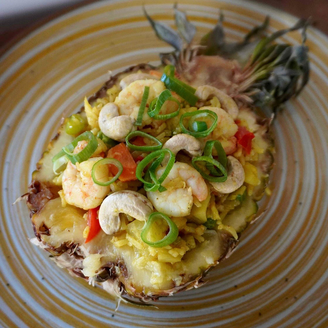 Gebratener Ananas Reis