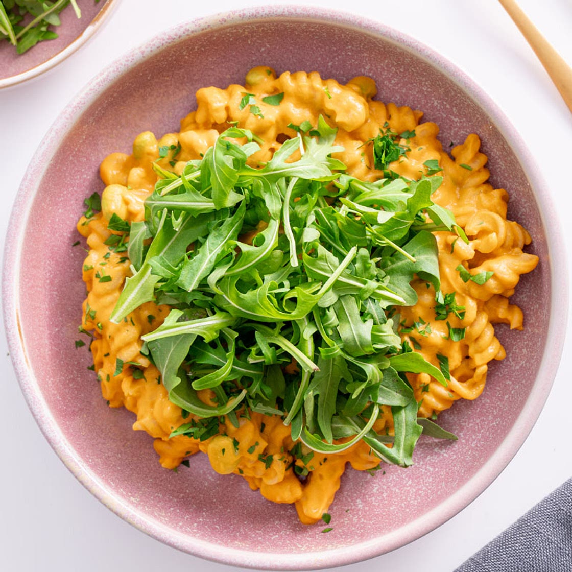 High Protein Pumpkin Pasta