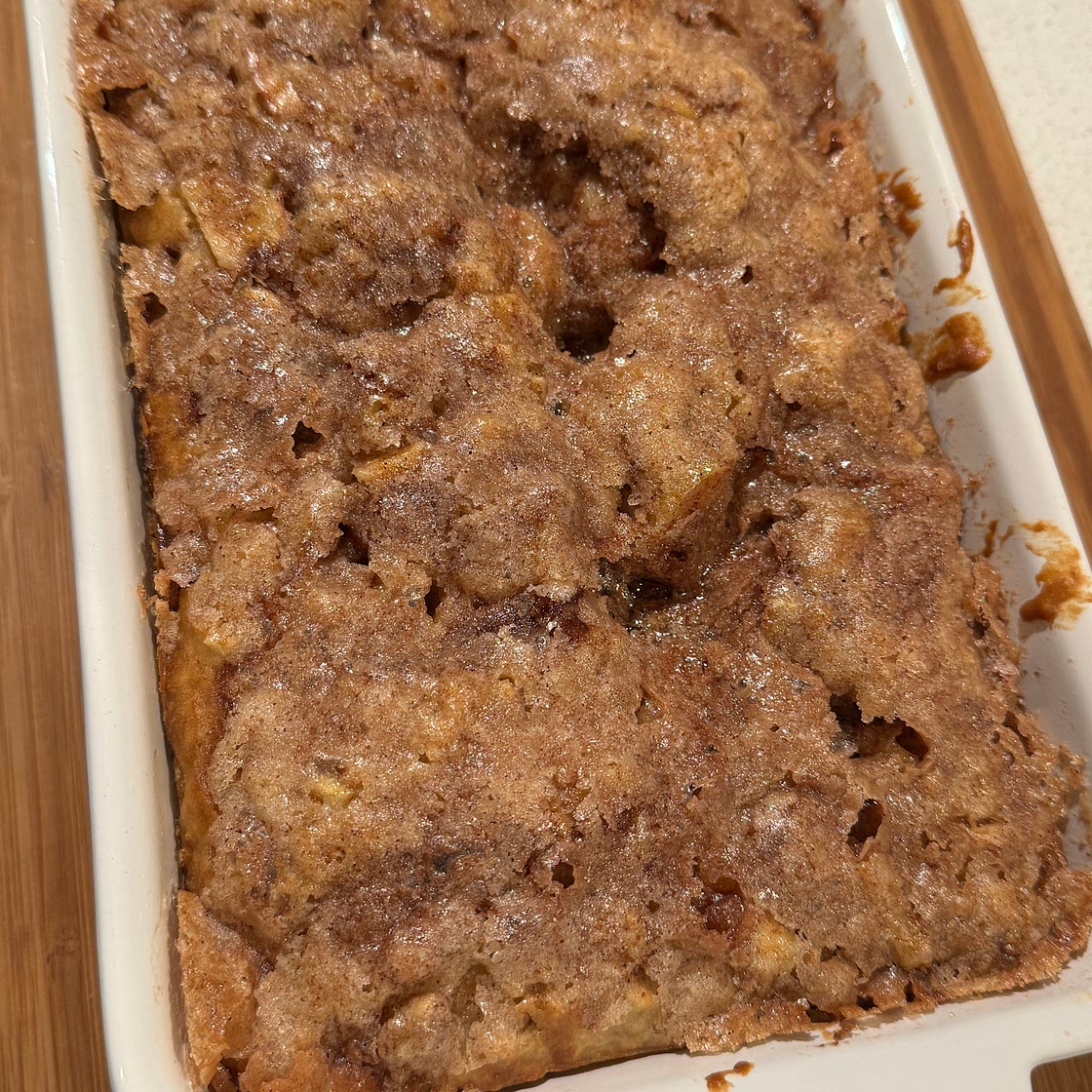 Cinnamon Sugar Apple Cake