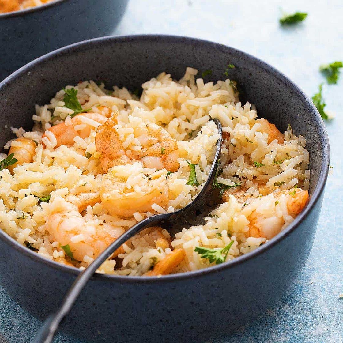 Shrimp and rice recipe