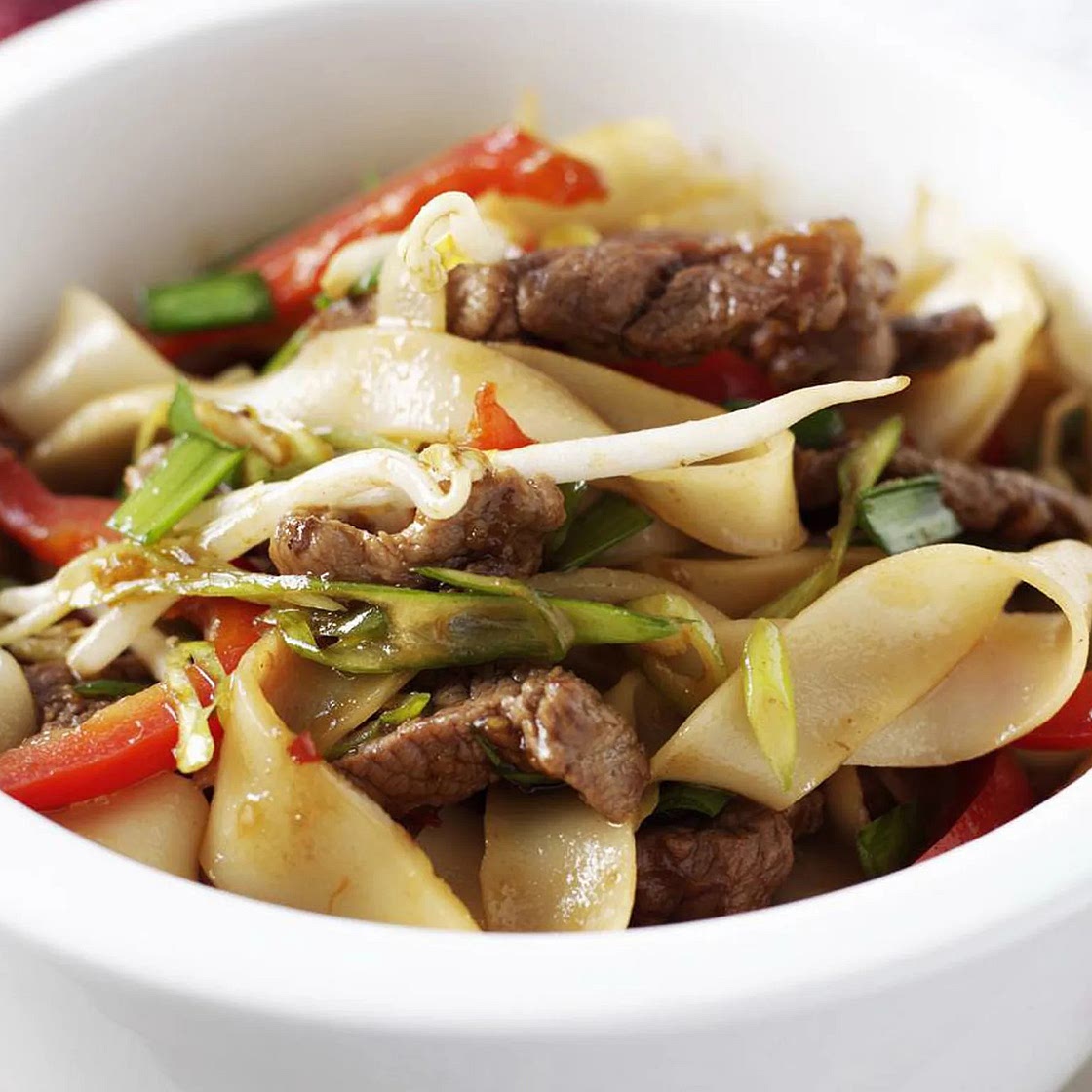Beef kway teow