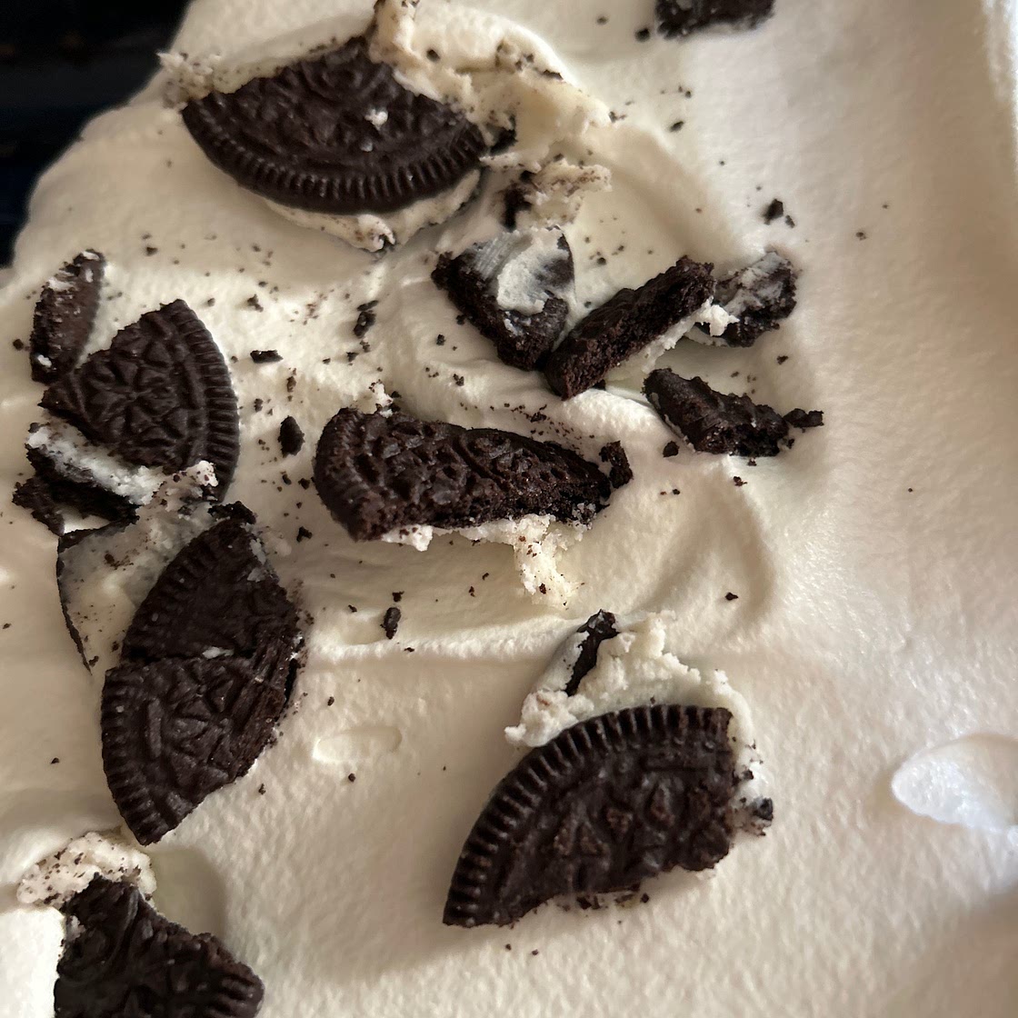Diabetic Oreo cookie cake