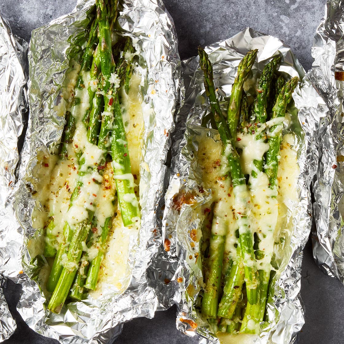 Cheesy Bacon-Asparagus Casserole