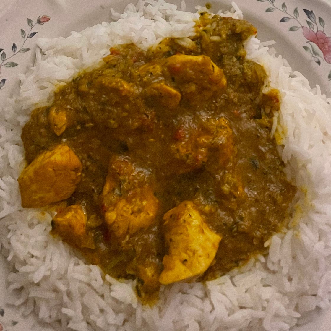 Thai chicken coconut curry