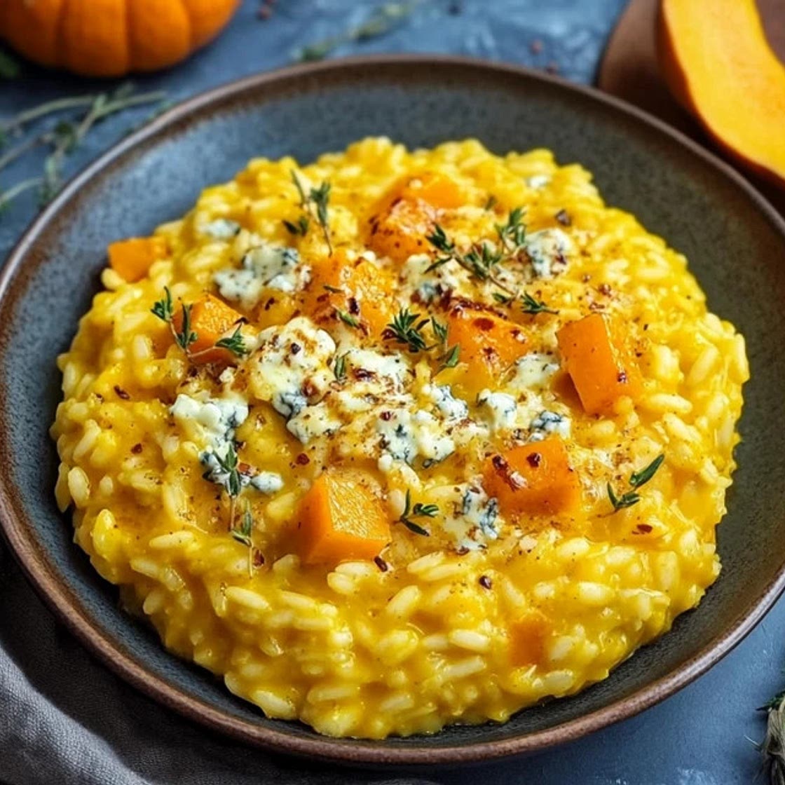 Risotto Zucca e Gorgonzola