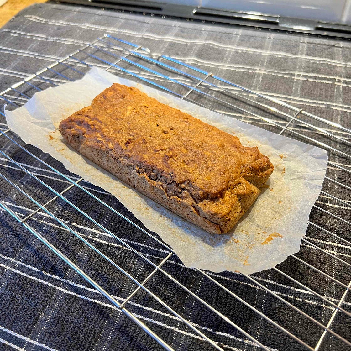 GF Air fryer Banana Loaf