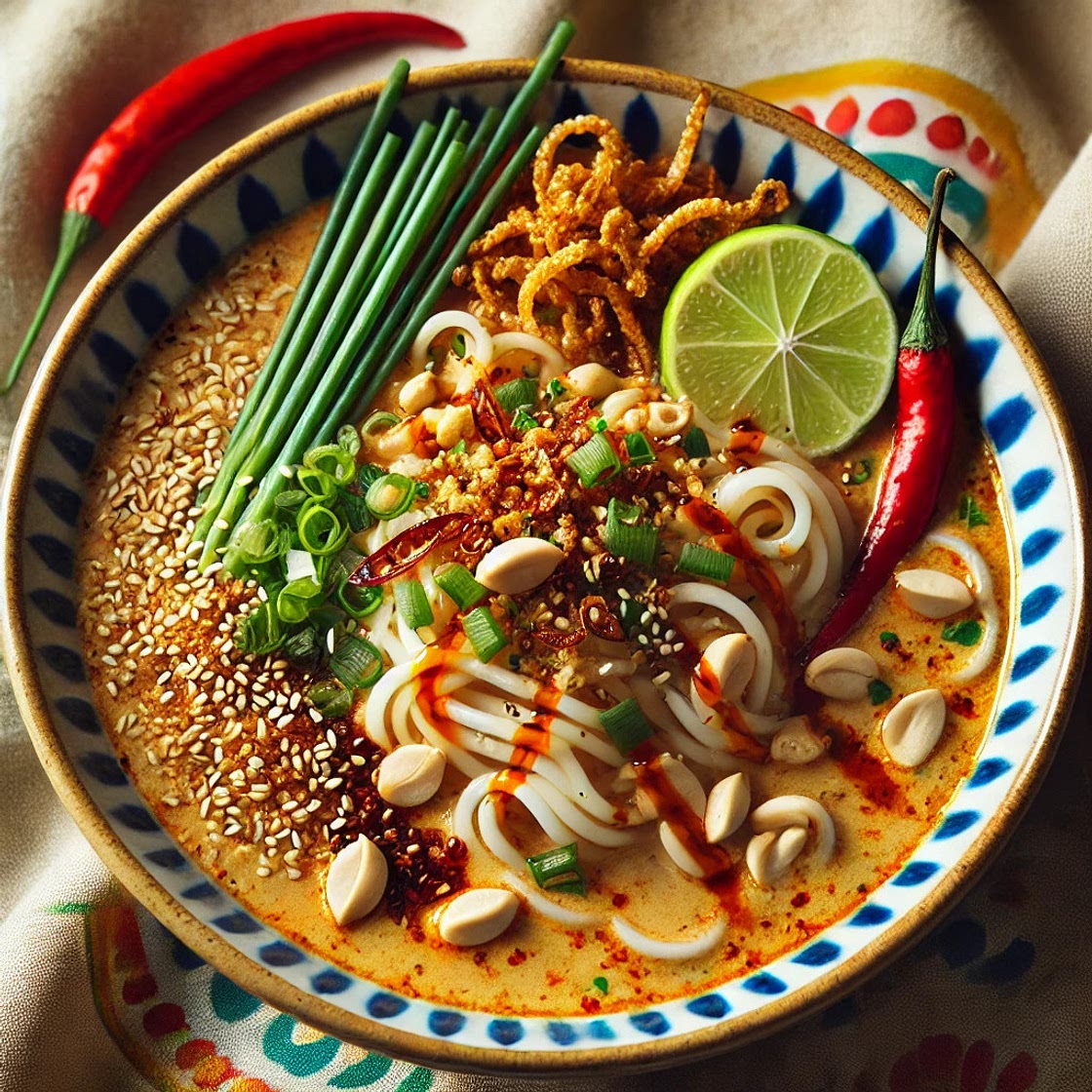 Creamy noodle soup