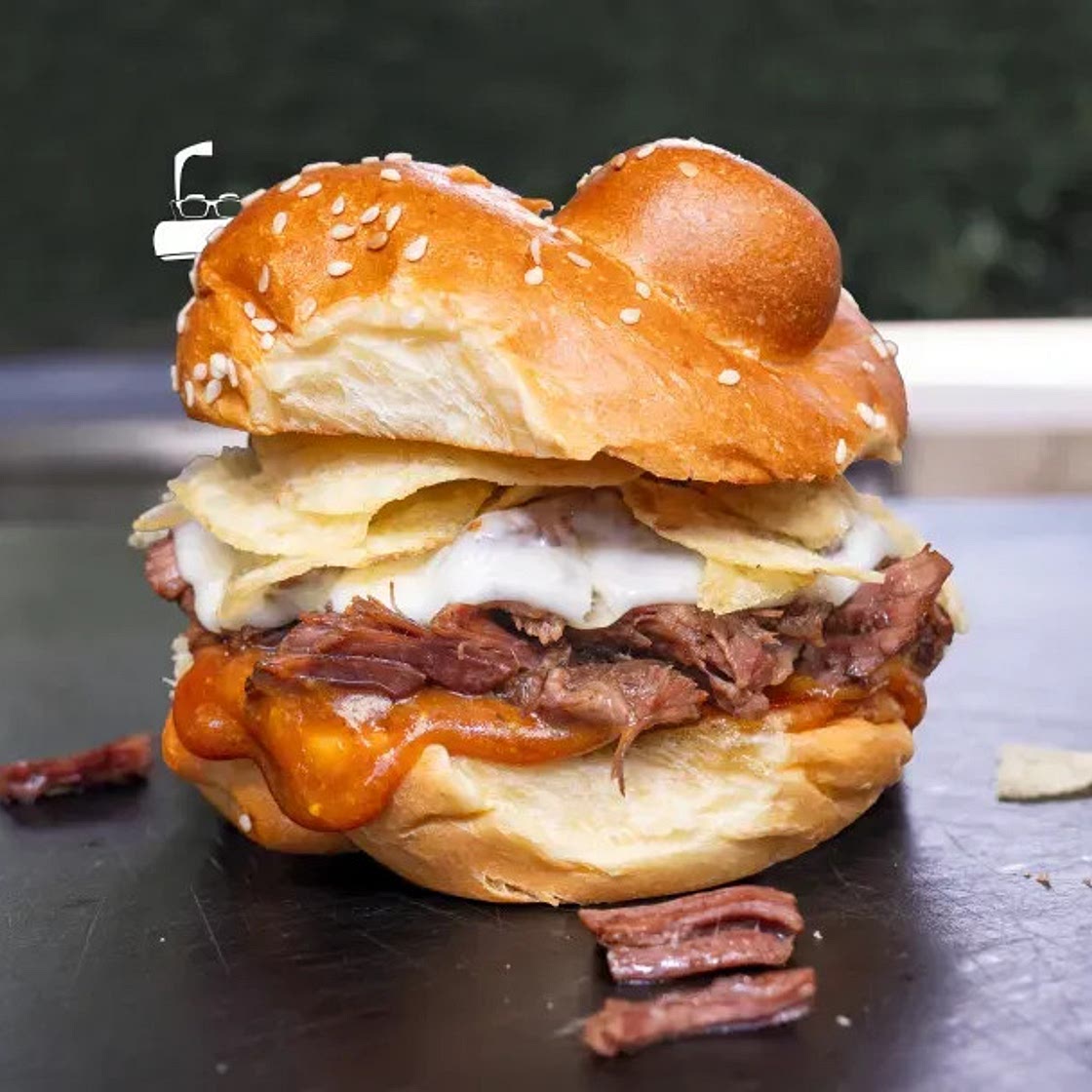 Shredded Beef Sandwich