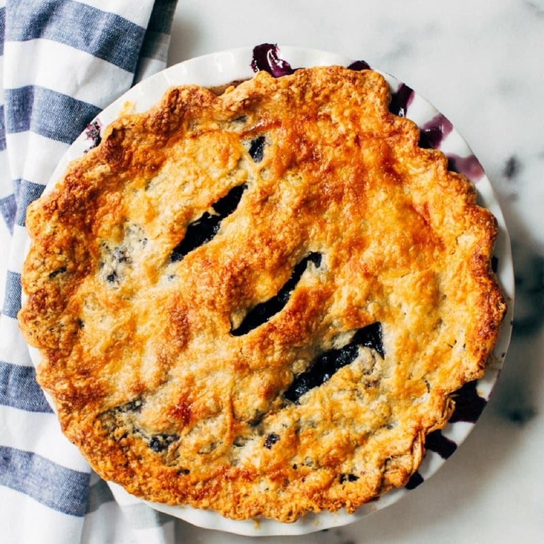 Vegan Blueberry Pie