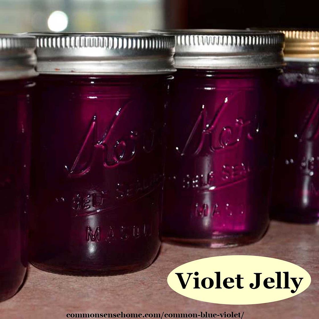 Violet Jelly Recipe