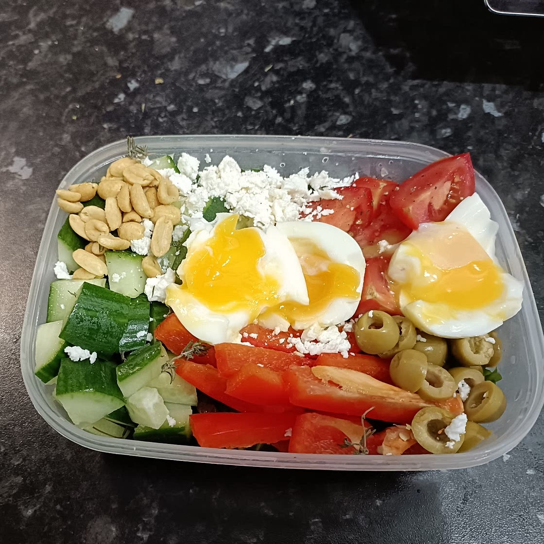 Meal Prep Breakfast Bowls Greek Style