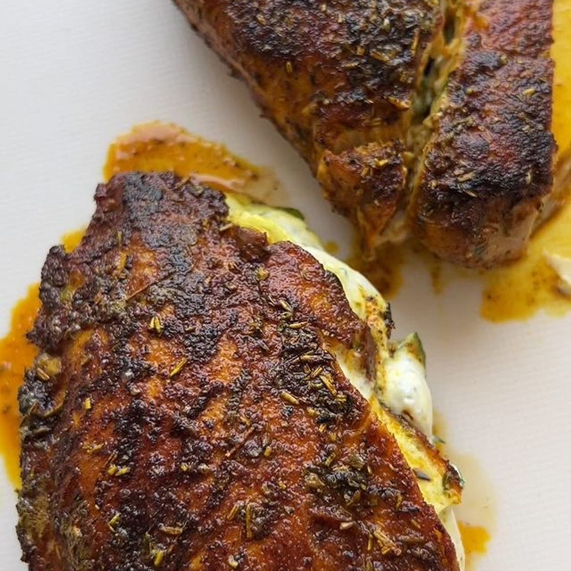 Escalopes façon cordon bleu boursin 