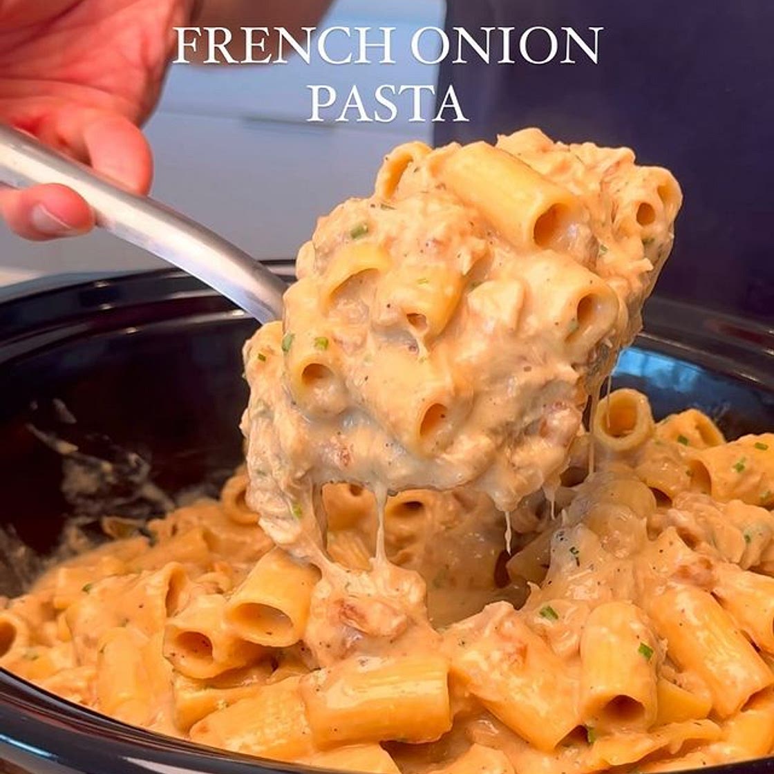French Onion Pasta