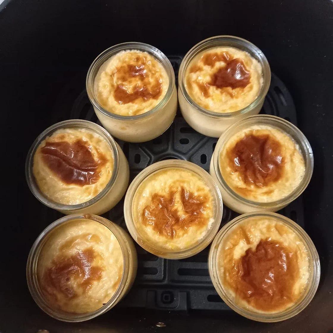 Crème aux Œufs au Air Fryer