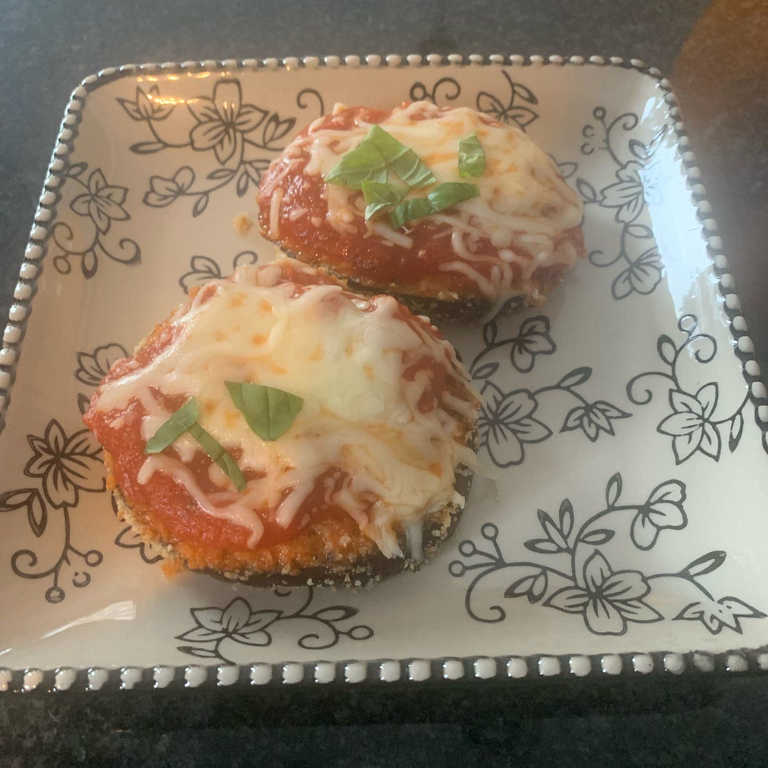 Sheet Pan Eggplant Parmesan