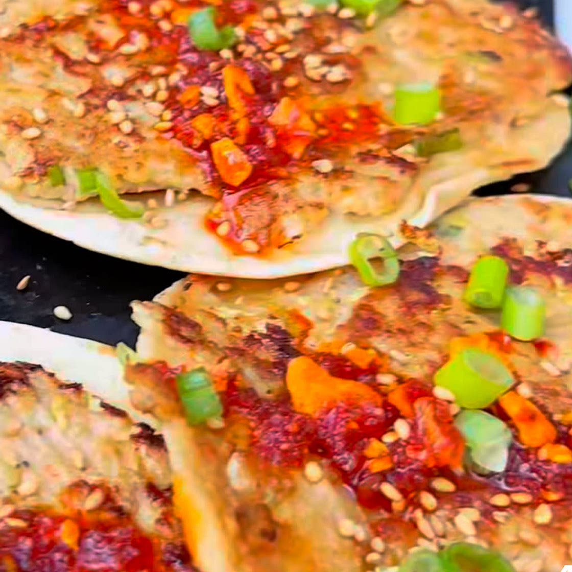 Korean Smash Tacos