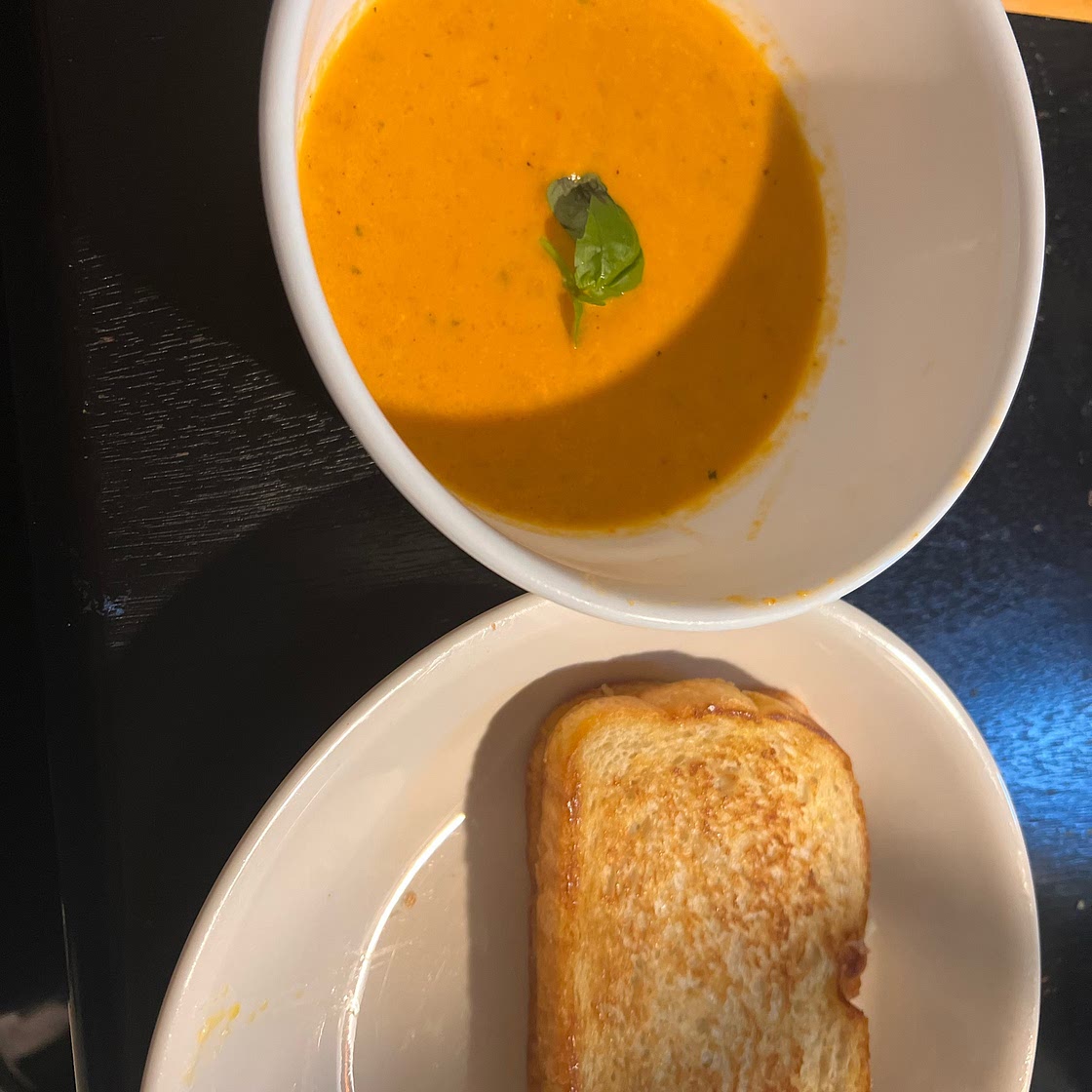 Grilled Cheese and Tomato Soup