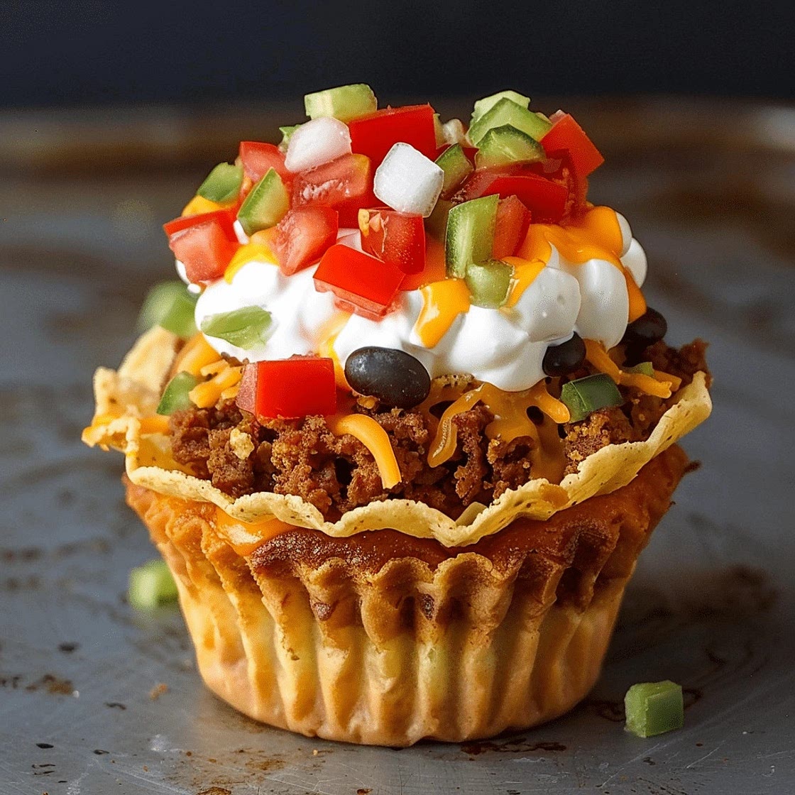 Taco Cupcakes Recipe: A Fun Twist on a Classic!