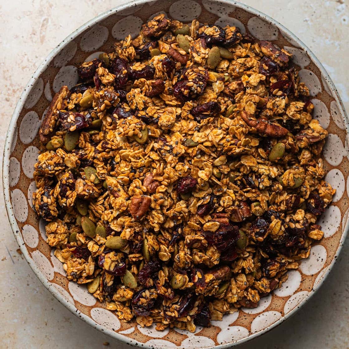 Homemade Pumpkin Spice Granola