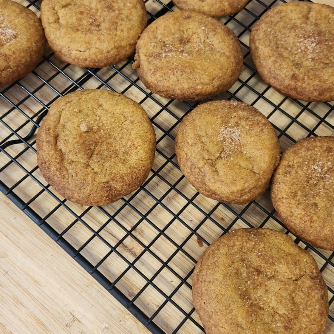 Brown Butter Pumpkin Spice Cookies