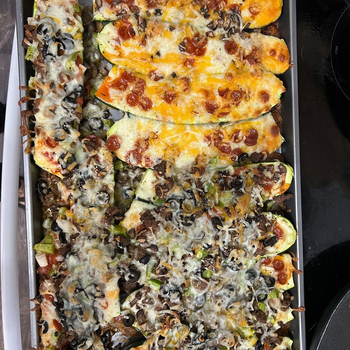 Easy 30-Minute Zucchini Pizza Boats