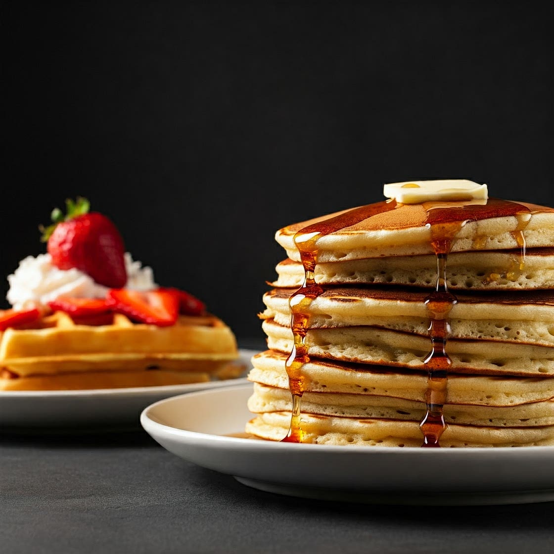 Waffles ou Panqueca America