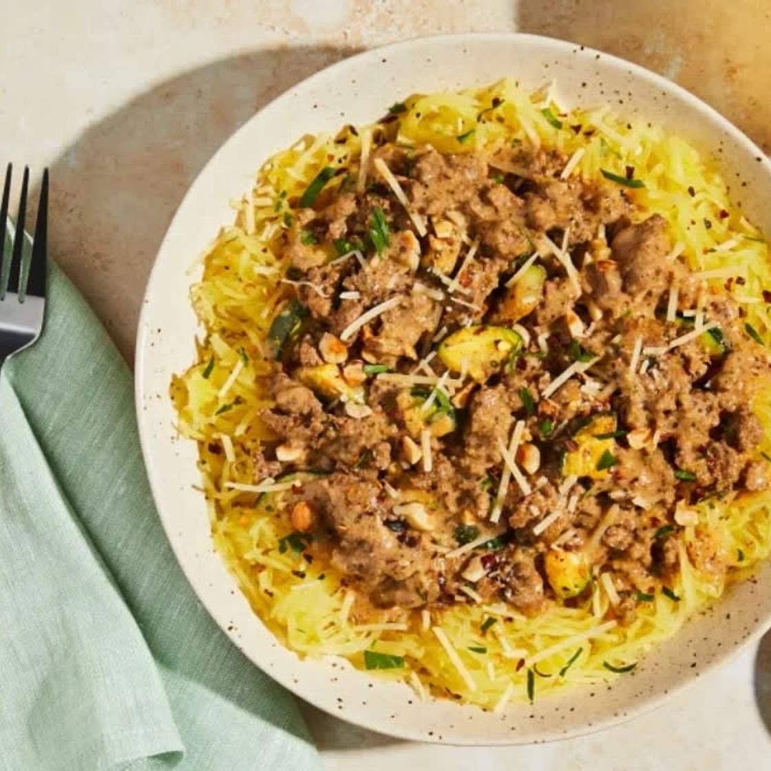 Creamy Turkey Bolognese